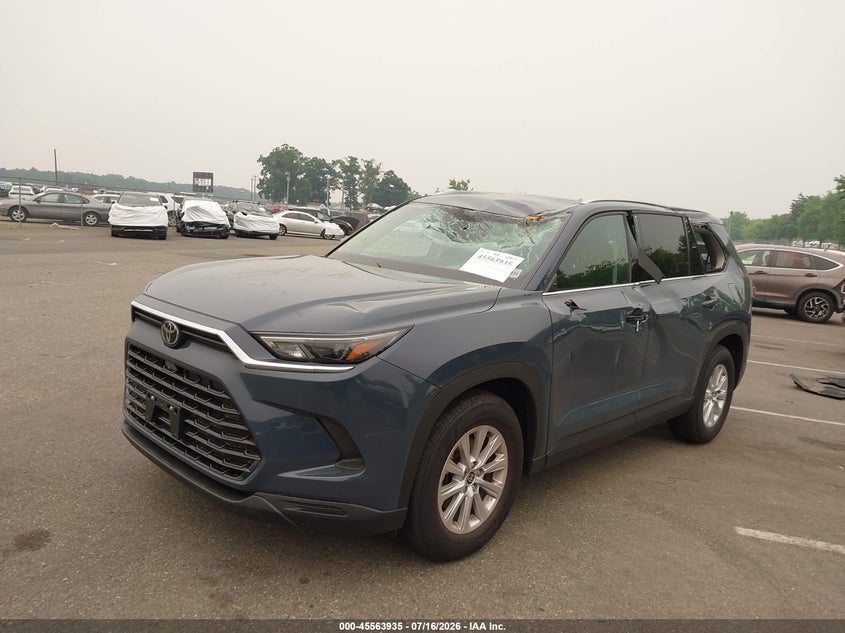 Vin: 5tdaaab52ts123820, lot: 46062264, toyota grand highlander xle 20262