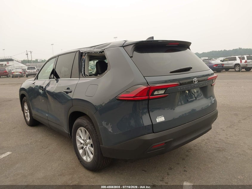 Vin: 5tdaaab52ts123820, lot: 46062264, toyota grand highlander xle 20263