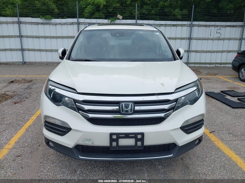 HONDA PILOT 2018 VIN 5FNYF6H96JB502506