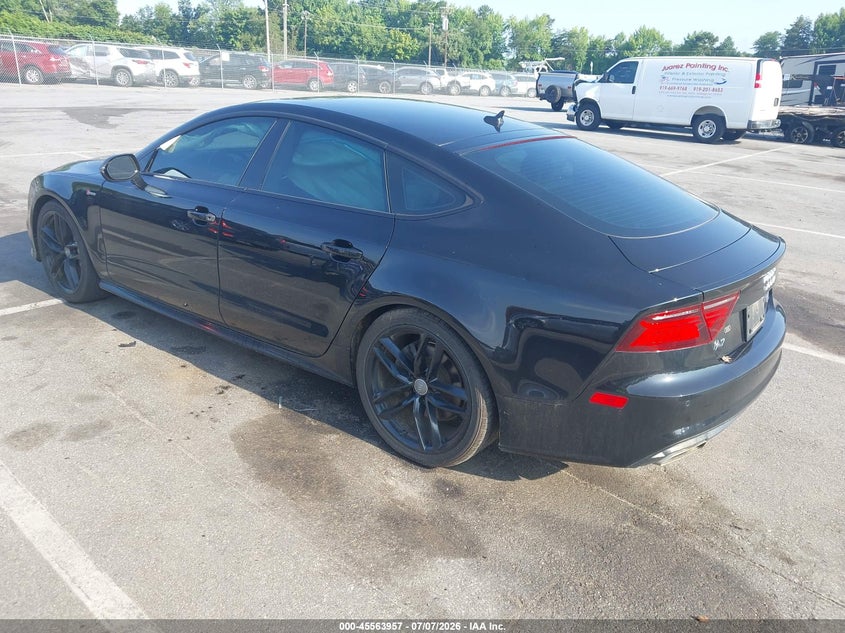 Vin: wau2gafc6gn014989, lot: 46062286, audi a7 3.0 prestige 20163