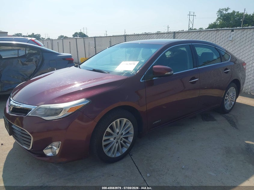 2014 TOYOTA AVALON HYBRID — zdjęcie 2