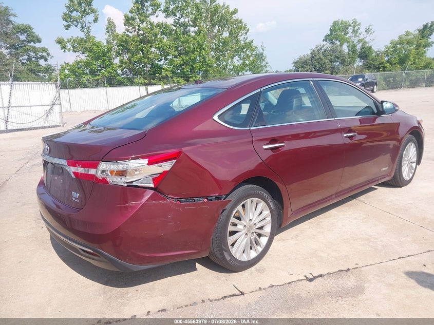 2014 TOYOTA AVALON HYBRID — zdjęcie 4