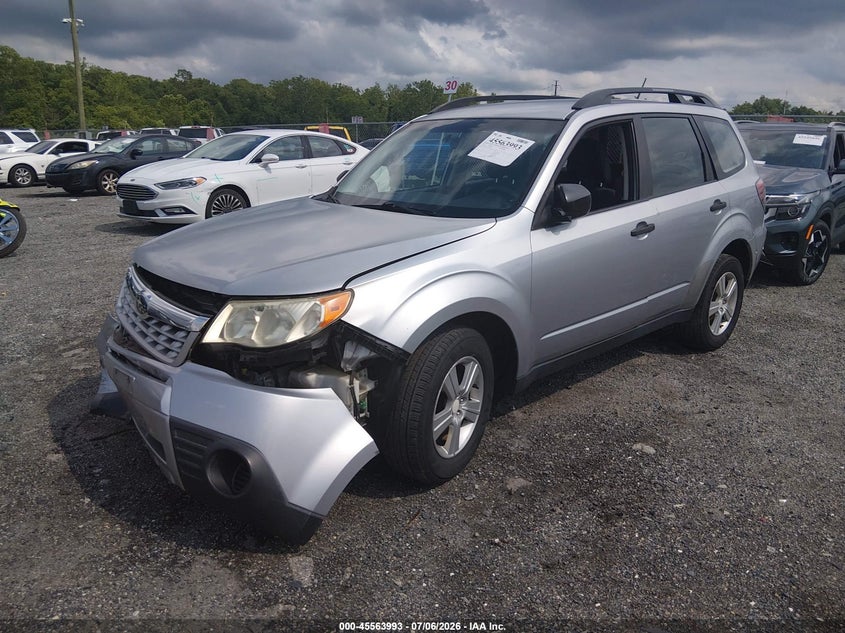 2012 SUBARU FORESTER auction photo 2