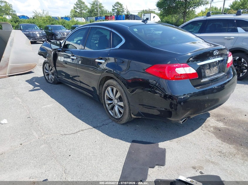 Vin: jn1by1ap9dm511646, lot: 46062344, infiniti m37 20133
