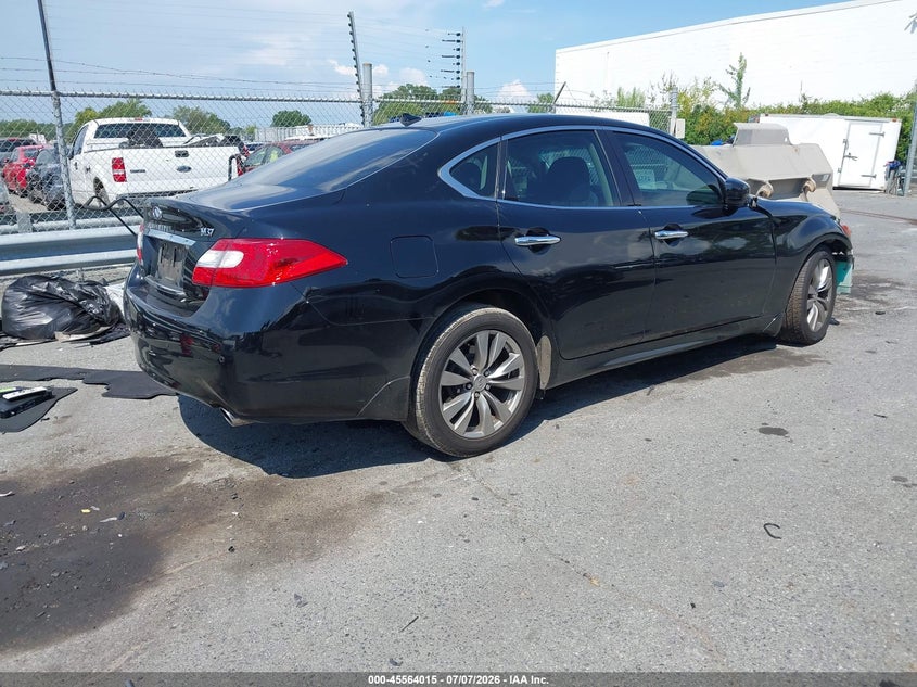 Vin: jn1by1ap9dm511646, lot: 46062344, infiniti m37 20134