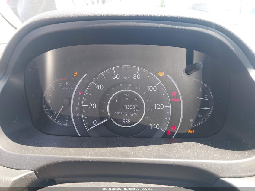 2014 HONDA CR-V auction photo 7