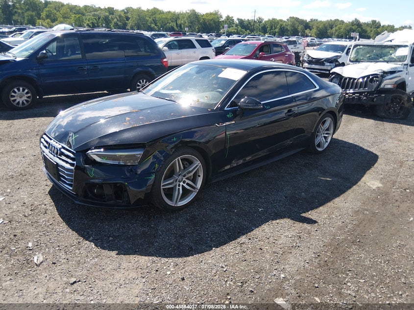 Vin: wautnaf50ka017933, lot: 46062366, audi a5 45 premium 20192