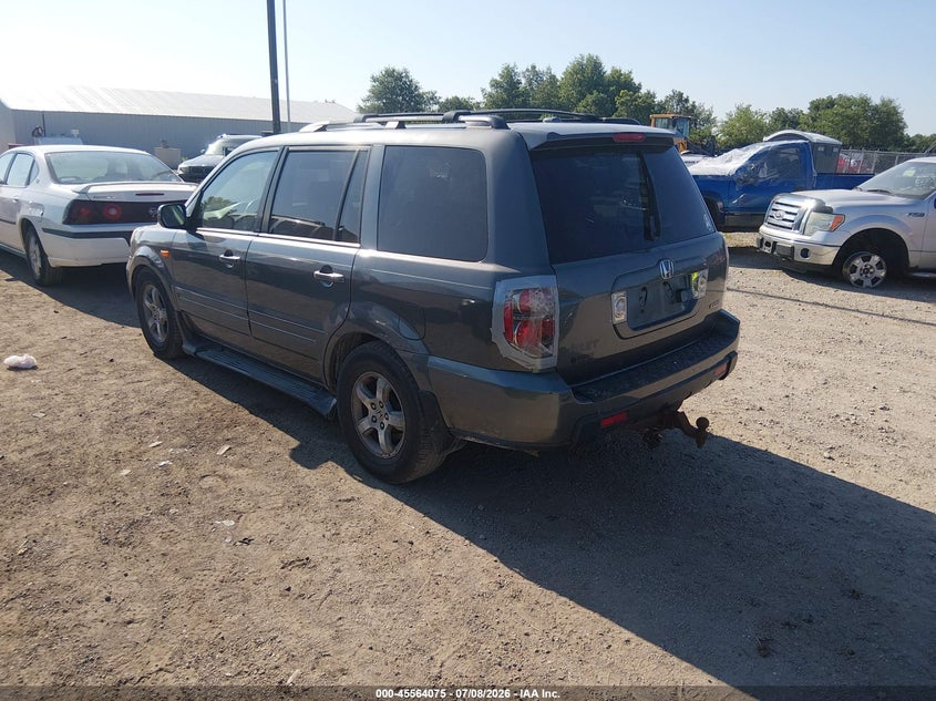 2007 HONDA PILOT SPORT UTILITY VEHICLE 3.5L V-6 VVT, 244HP