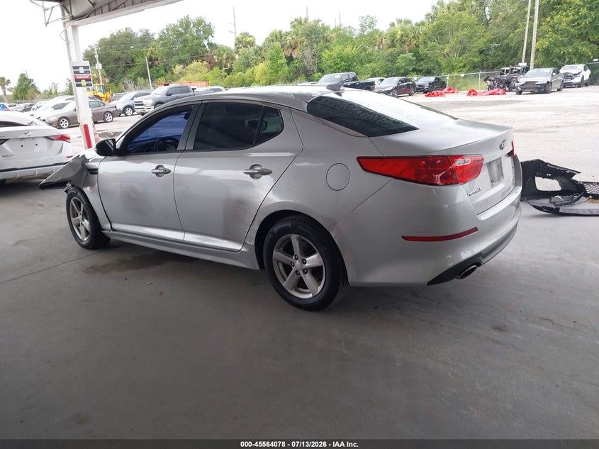 Vin: 5xxgm4a79fg385622, lot: 46062407, kia optima lx 20153