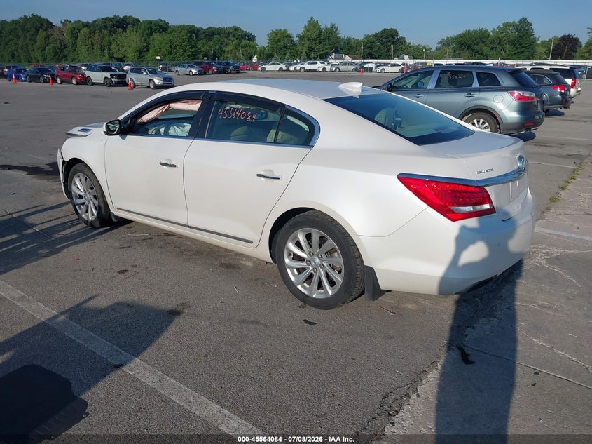 Vin: 1g4gb5g3xgf118548, lot: 46062413, buick lacrosse leather 20163