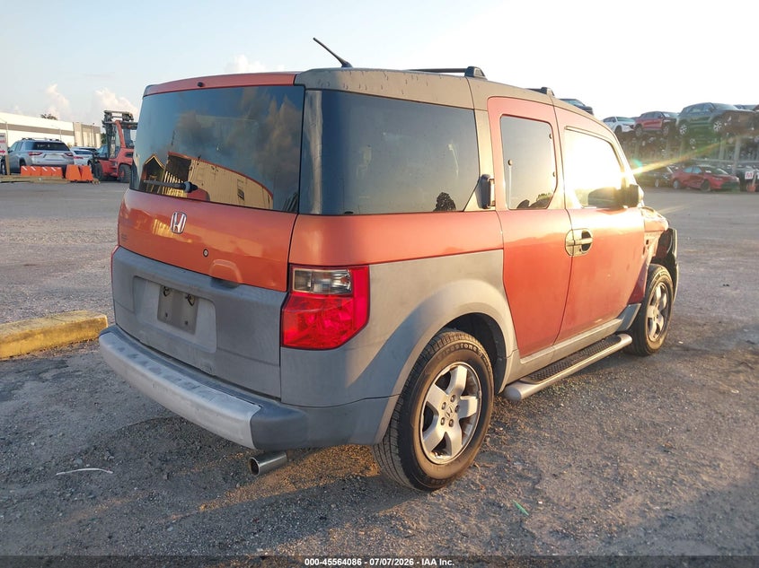 2003 HONDA ELEMENT SPORT UTILITY VEHICLE 2.4L I-4 DOHC, VVT, 160HP