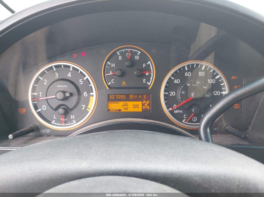 2010 Nissan Titan Se VIN: 1N6BA0EJ5AN304045 Lot: 45564089