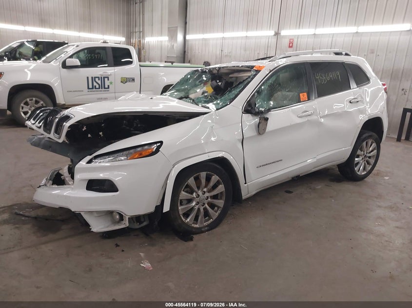 2017 Jeep Cherokee, Biohazard, IAAI, VIN 1C4PJLJS3HW580933 — photo 2