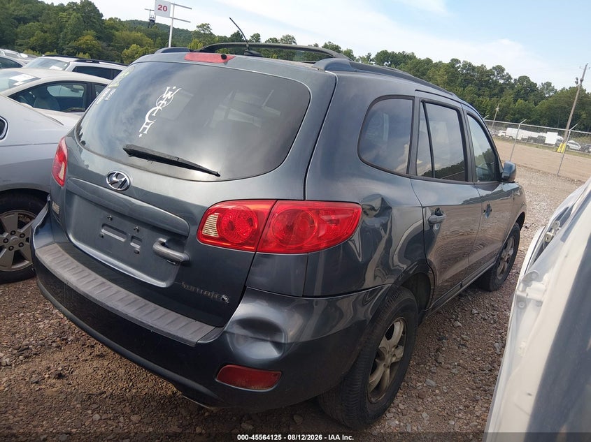 2007 HYUNDAI SANTA FE auction photo 4