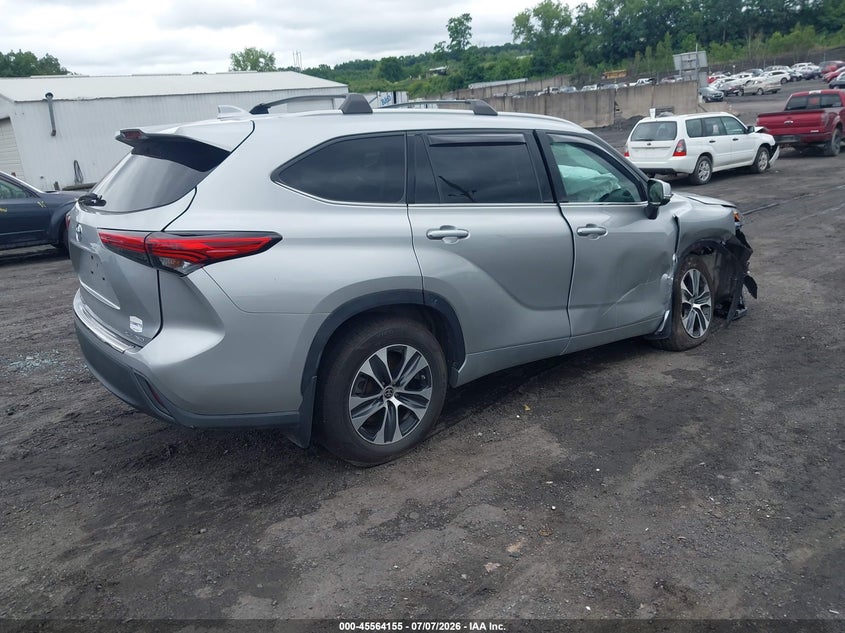 Vin: 5tdhzrbh1ns569119, lot: 46062484, toyota highlander xle 20224