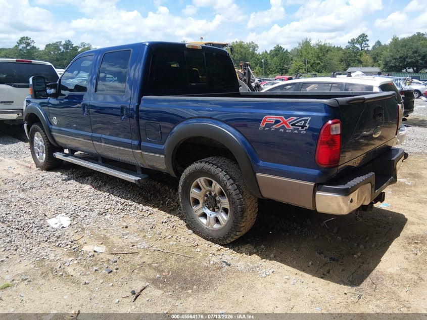 Vin: 1ft7w2bt1ceb32188, lot: 46062506, ford super duty f-250 srw lariat 20123