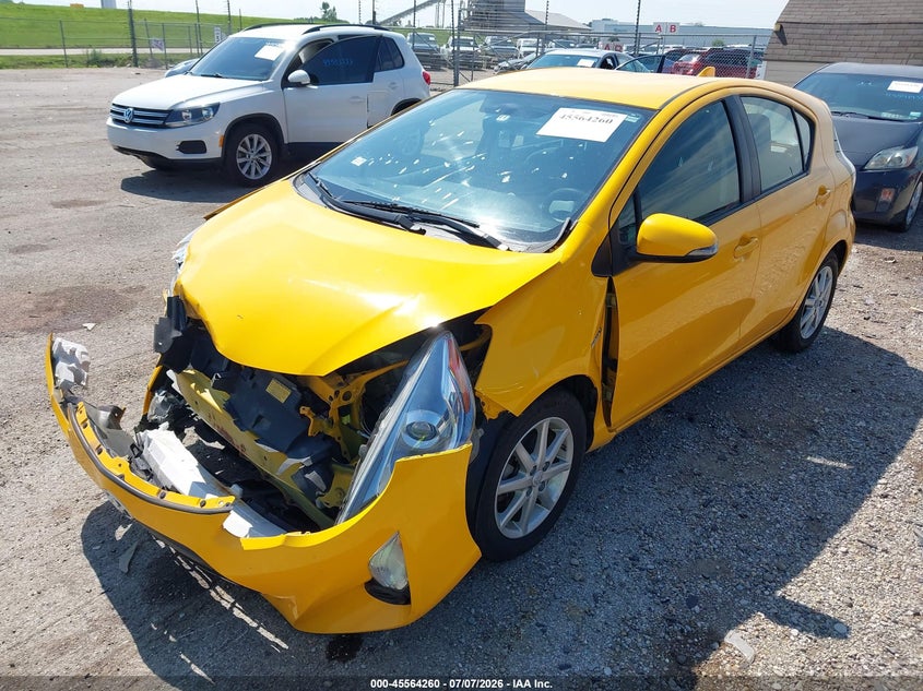 TOYOTA PRIUS C 2015 VIN JTDKDTB36F1087444