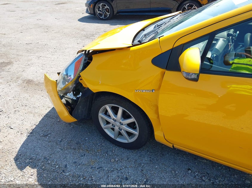 2015 Toyota Prius C Three VIN: JTDKDTB36F1087444 Lot: 45564260