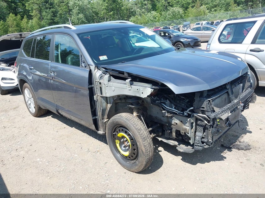 2019 Volkswagen Atlas 3.6L V6 Se W/Technology, Перёд, IAAI, VIN 1V2UR2CA8KC566558