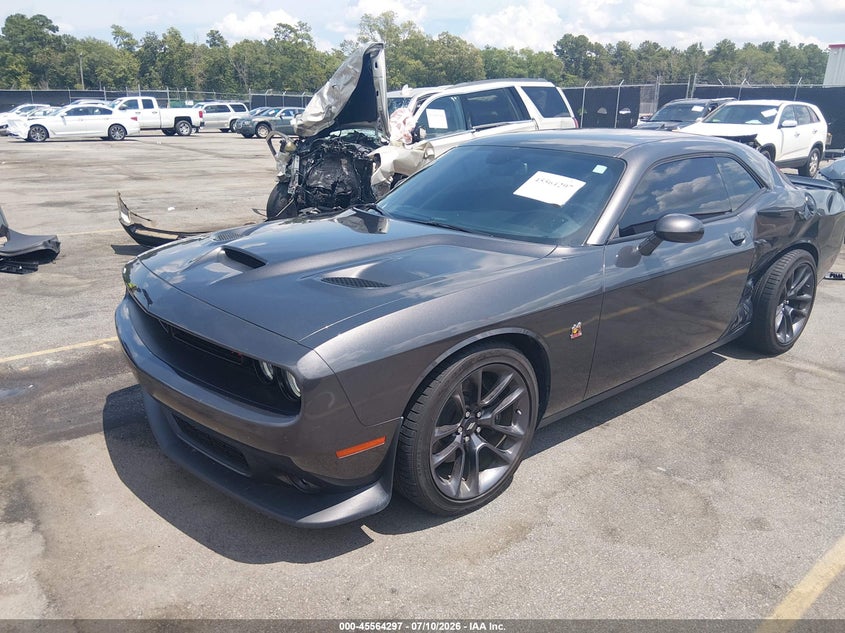 Vin: 2c3cdzfj8ph678074, lot: 46062626, dodge challenger r/t scat pack 20232
