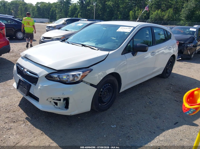 2019 Subaru Impreza, Удар спереди, IAAI, VIN 4S3GTAA67K3734893 — фото 2