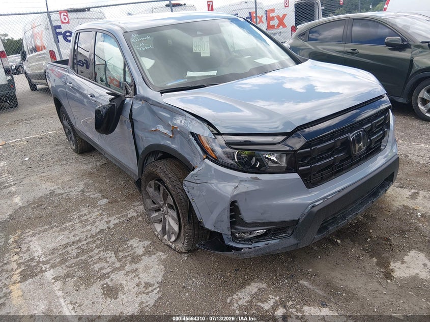 2026 Honda Ridgeline Sport VIN: 5FPYK3F14TB004189 Lot: 45564310