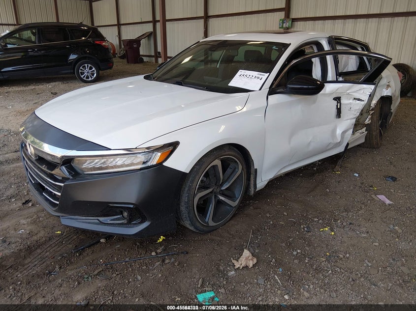 1HGCV2F32MA030629 2021 Honda Accord Sport 2.0t photo 1
