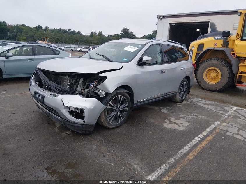 2017 NISSAN PATHFINDER auction photo 2