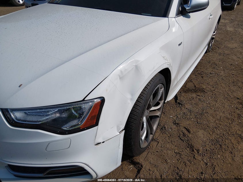 2015 Audi S5 3.0T Premium Plus VIN: WAUCGAFR0FA014162 Lot: 45564353