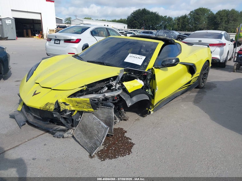 Vin: 1g1yb2d44m5108726, lot: 46062694, chevrolet corvette stingray rwd  2lt 20212