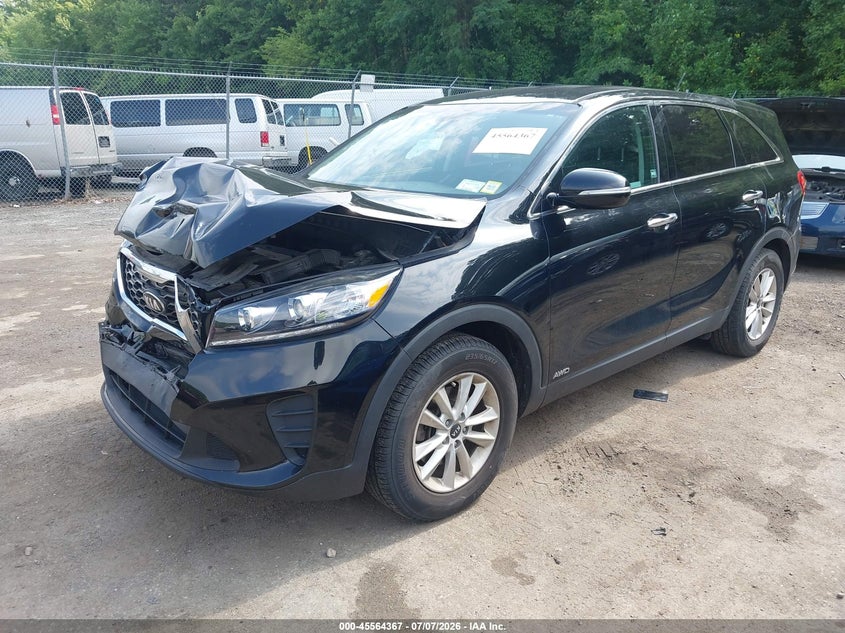Vin: 5xypgda36kg553033, lot: 46062696, kia sorento 2.4l lx 20192
