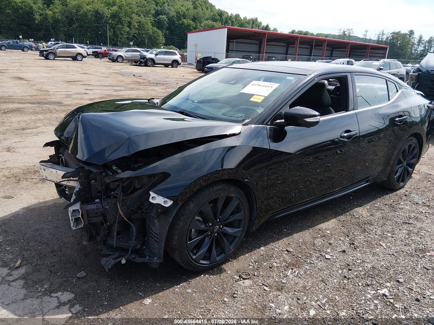 Vin: 1n4aa6ev1pc503897, lot: 46062744, nissan maxima sr xtronic cvt 20232