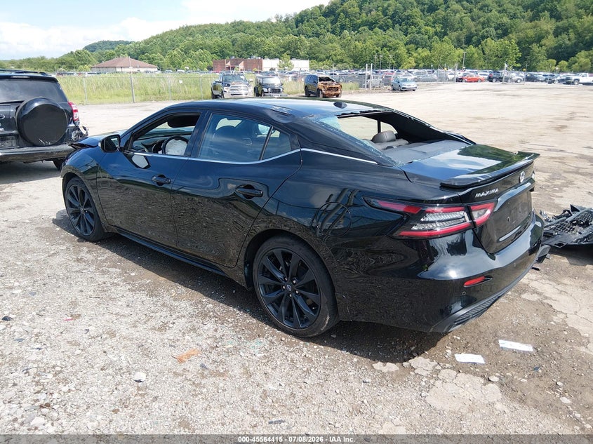 Vin: 1n4aa6ev1pc503897, lot: 46062744, nissan maxima sr xtronic cvt 20233