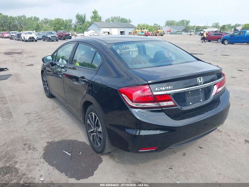2014 HONDA CIVIC auction photo 3