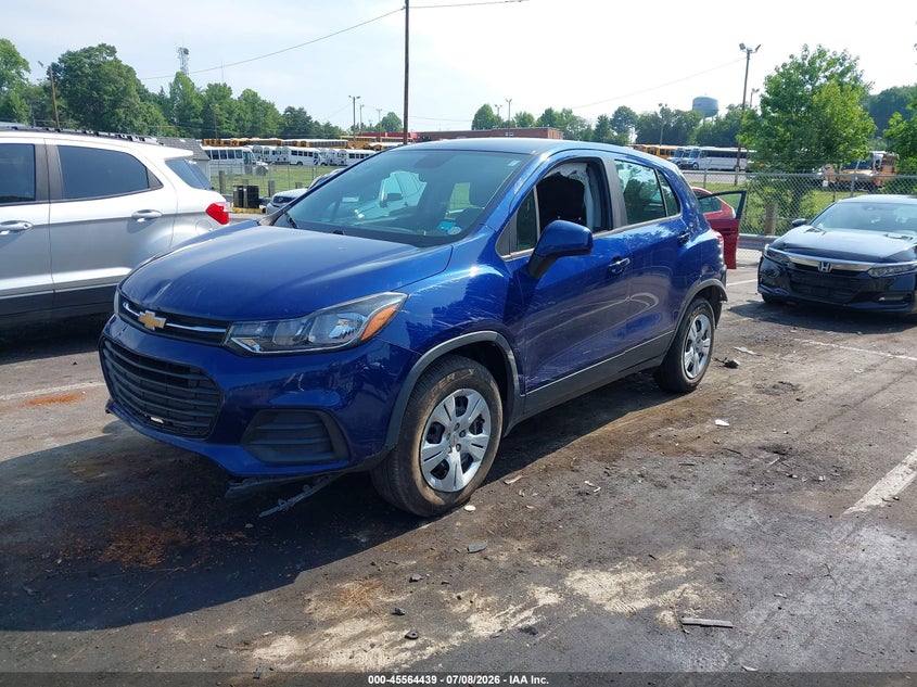 Vin: 3gncjksb1hl198825, lot: 46062768, chevrolet trax ls 20172