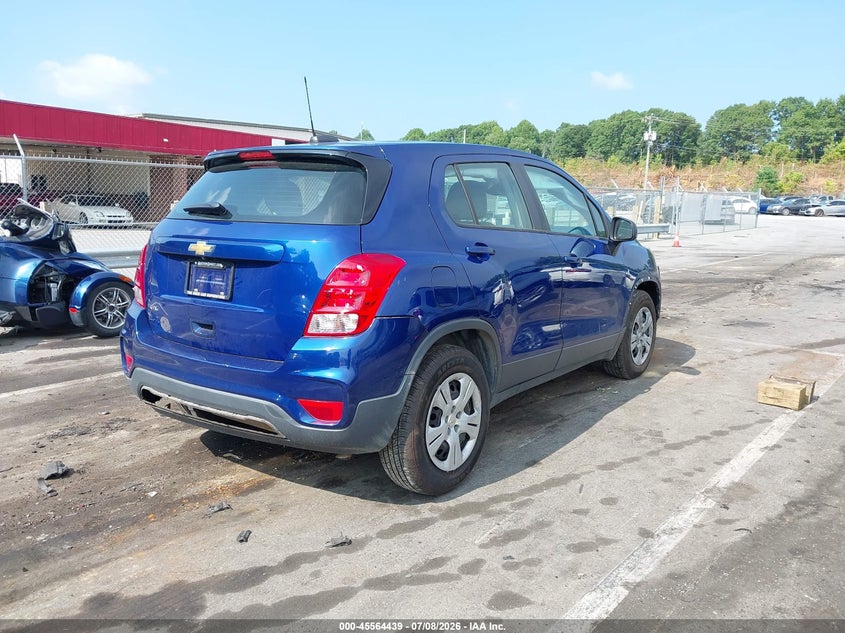 Vin: 3gncjksb1hl198825, lot: 46062768, chevrolet trax ls 20174