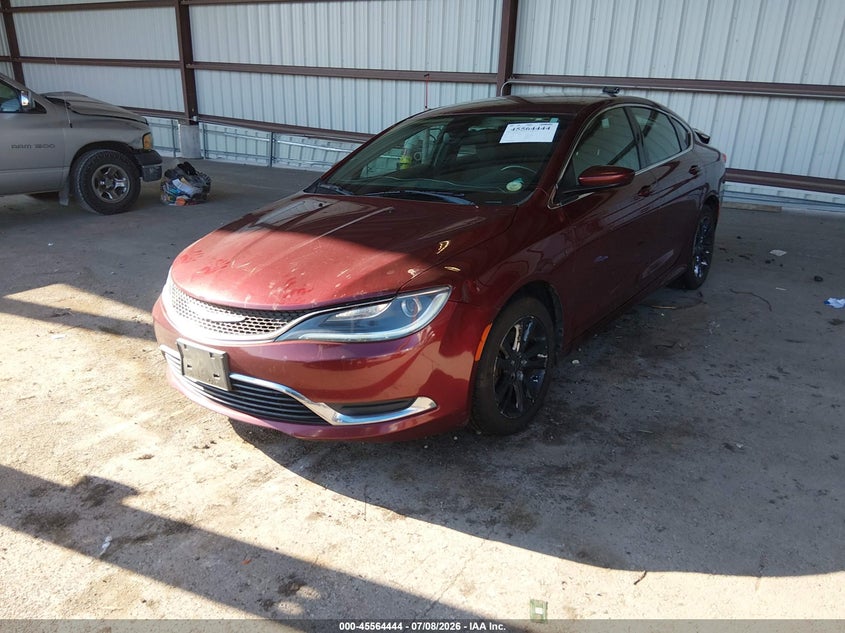 2015 Chrysler 200, Rear, IAAI, VIN 1C3CCCAB3FN721466 — photo 2
