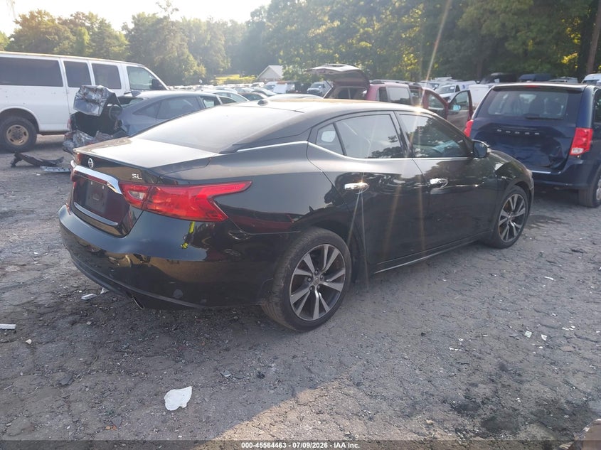 2017 NISSAN MAXIMA SEDAN 3.5L V-6 DOHC, VVT, 300HP