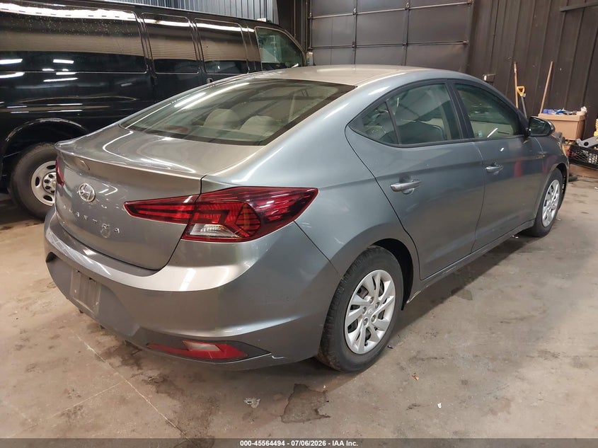 Vin: 5npd74lf7kh493024, lot: 46062823, hyundai elantra se 20194