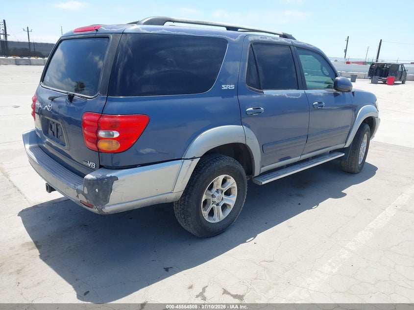 2004 TOYOTA SEQUOIA auction photo 4