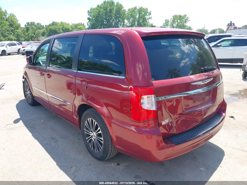 Vin: 2c4rc1hg0er304254, lot: 46062861, chrysler town & country s 20143