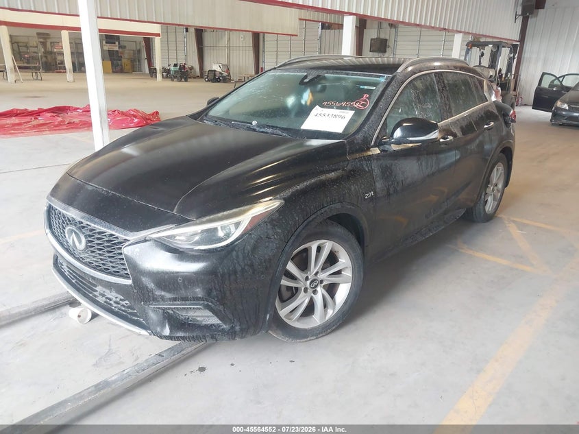 Vin: sjkch5cp1ka011479, lot: 46062881, infiniti qx30 luxe 20192
