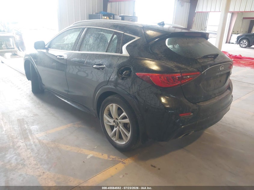 Vin: sjkch5cp1ka011479, lot: 46062881, infiniti qx30 luxe 20193