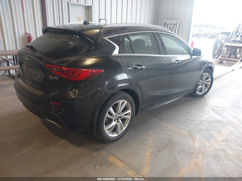 Vin: sjkch5cp1ka011479, lot: 46062881, infiniti qx30 luxe 20194