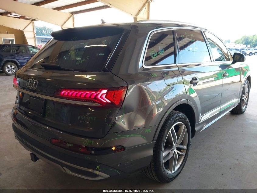 2021 Audi Q7 Premium Plus 45 Tfsi Quattro Tiptronic VIN: WA1LJAF7XMD035576 Lot: 45564585