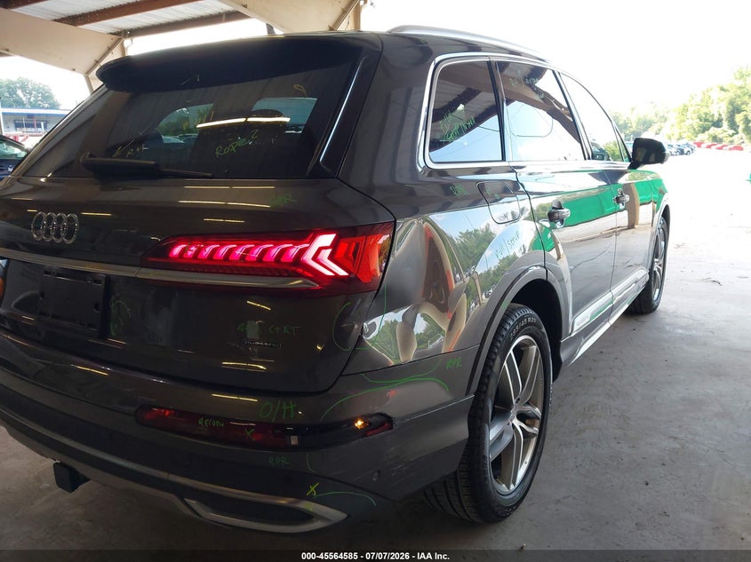 2021 Audi Q7 Premium Plus 45 Tfsi Quattro Tiptronic VIN: WA1LJAF7XMD035576 Lot: 45564585