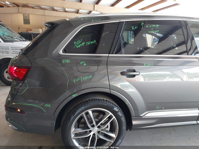 2021 Audi Q7 Premium Plus 45 Tfsi Quattro Tiptronic VIN: WA1LJAF7XMD035576 Lot: 45564585