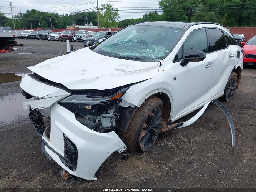 Vin: 2t2bcmea2pc008864, lot: 46062929, lexus rx 500h f sport performance 20232