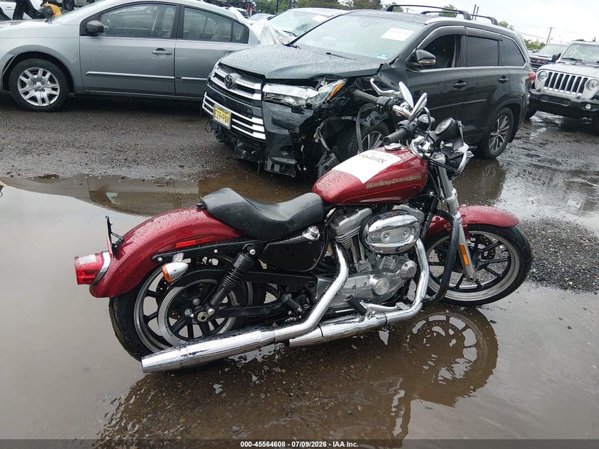 2016 Harley-Davidson Xl883 Superlow VIN: 1HD4CR210GC409156 Lot: 45564608