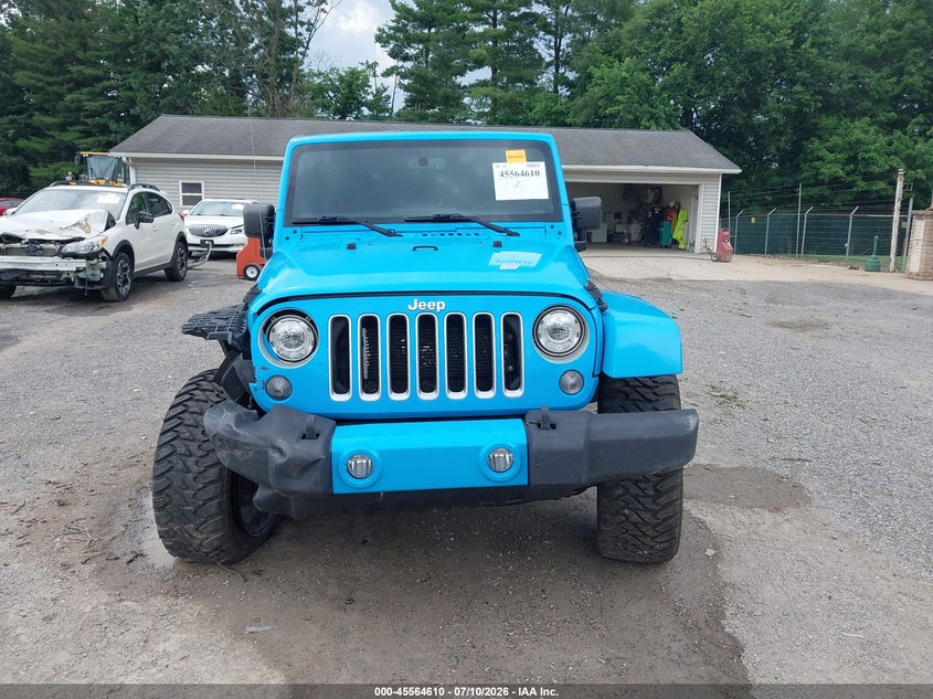 2017 Jeep Wrangler Unlimited Sahara VIN: 1C4BJWEG7HL724003 Lot: 45564610